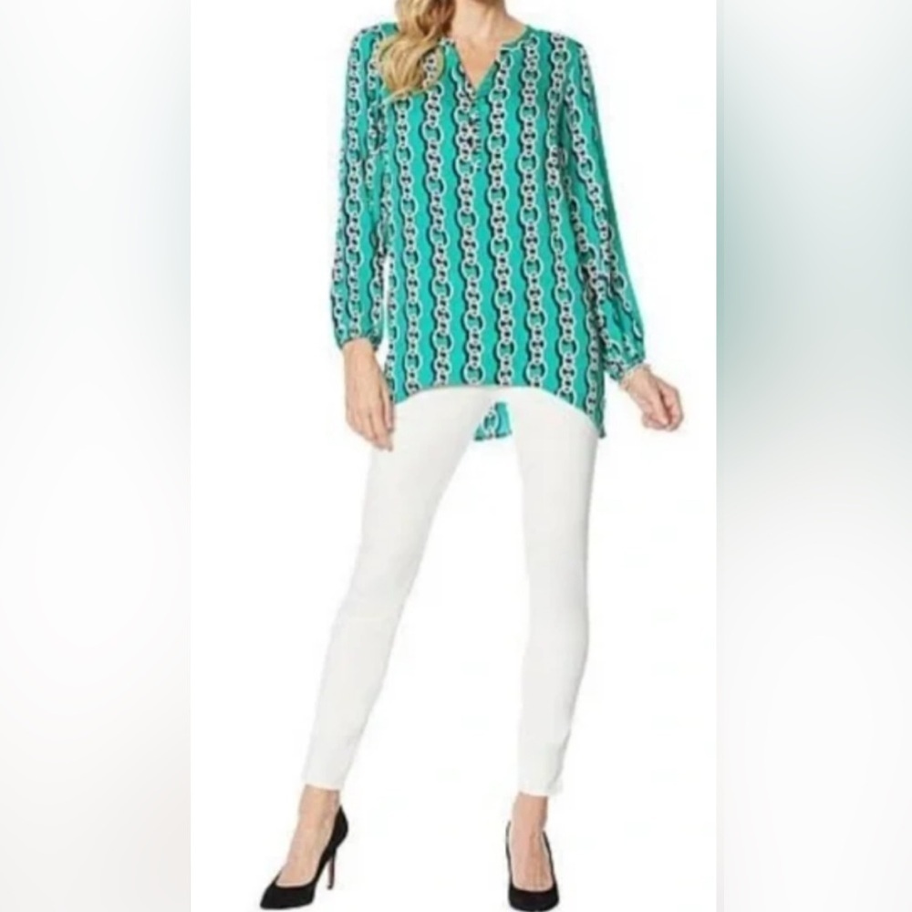 IMAN Chain Print Women's Tunic(B 38β L 27β-31β)